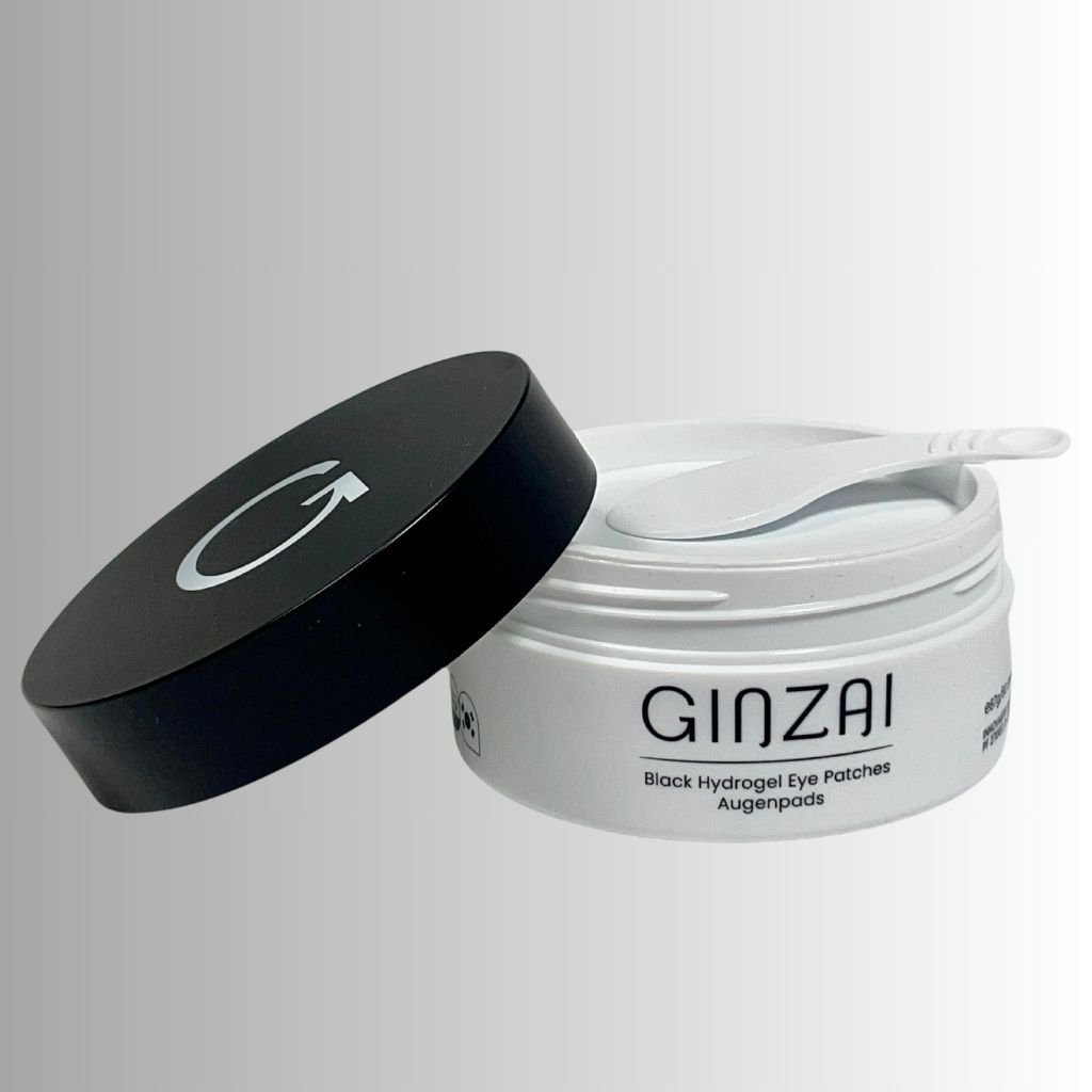 Black Hydrogel Eye Patches with Ginseng