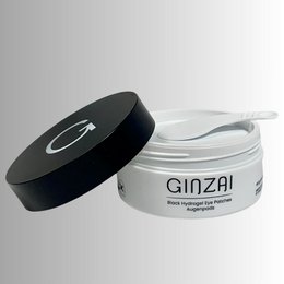 Black Hydrogel Eye Patches with Ginseng