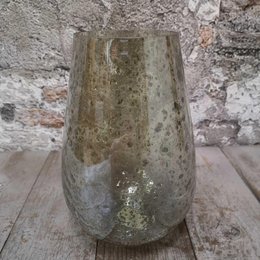 Lara Vase stones luster Small 14x20 (CHO91493)