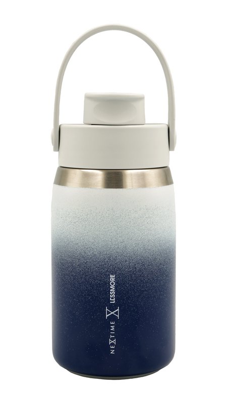 Thermisch drinkgerei – Canvas fles 355/473/710 ml (12/16/24 oz) Middernachtblauwe kleur