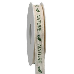 Tape Nature pur, breedte 15mm, lengte 20m, naturel