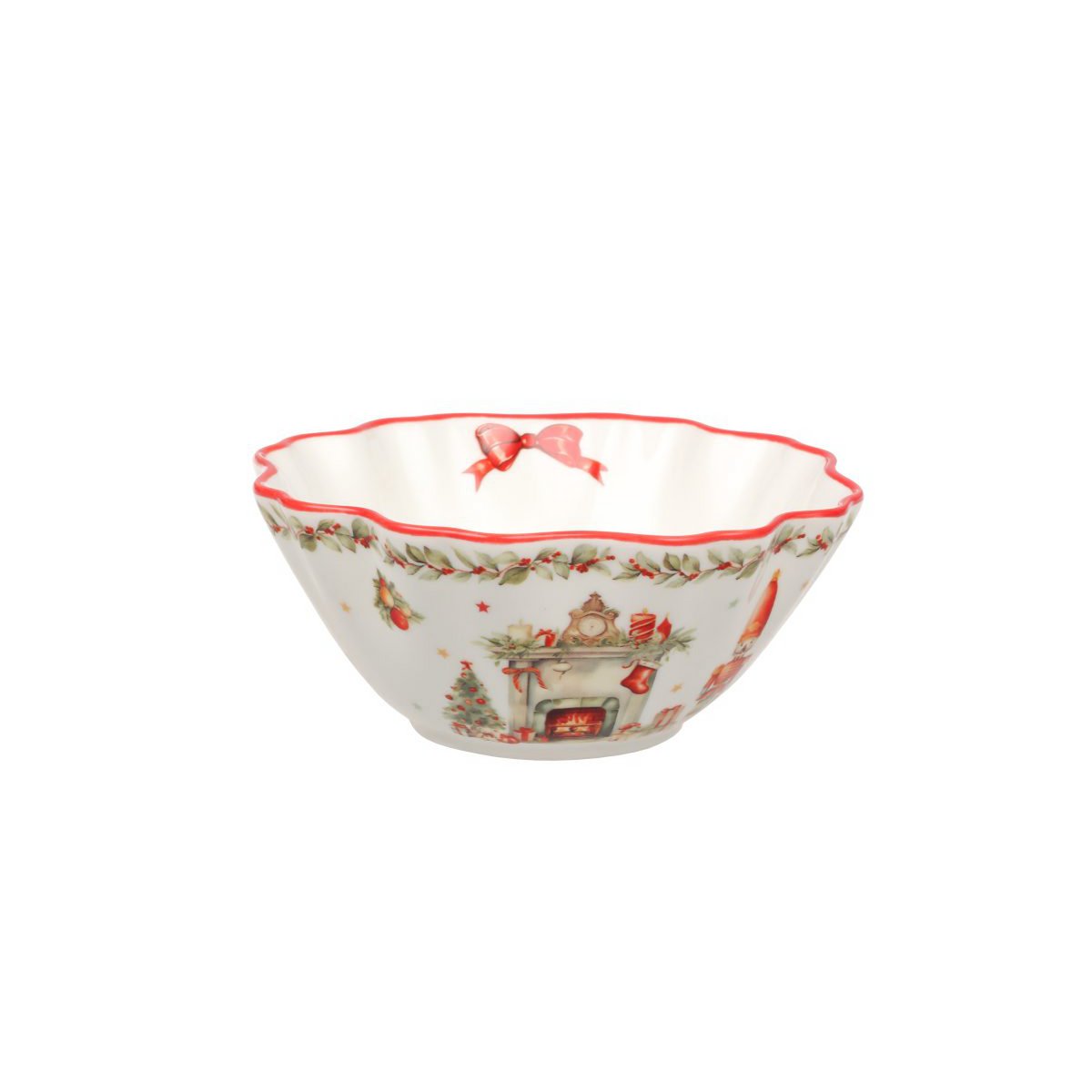 Cuenco de porcelana Vintage Navidad 12 cm Isabelle Rose