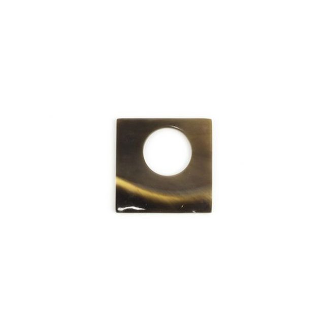 Rond de serviette plat carré en sabot