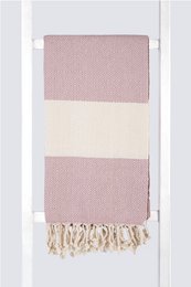 Salmon Pink 100cm x 180cm 100% Cotton