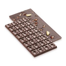 Cioccolato biologico con datteri al pistacchio