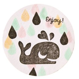 Leuke walvisstempel voor creatieve avonturen