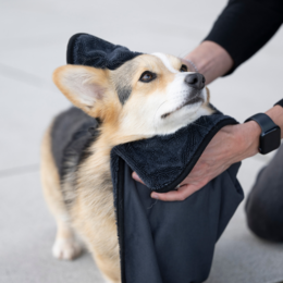 Hundehandtuch Super Flor Turbo Dry Anthrazit