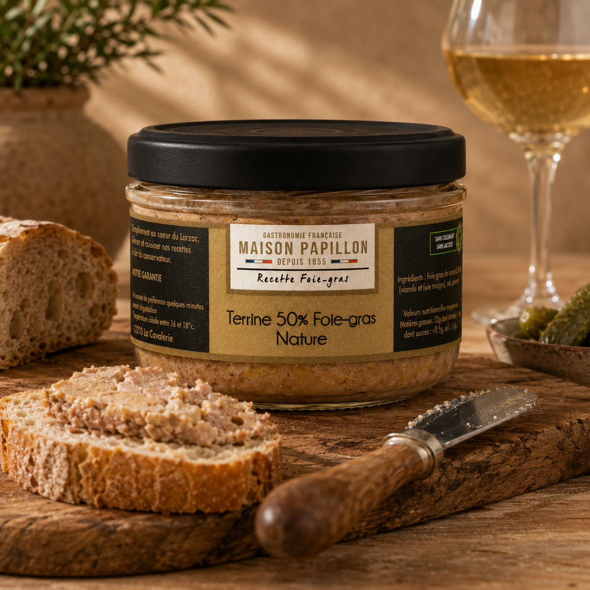 Terrine van pure eendenlever