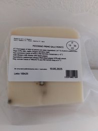 Pecorino fra Sicilien primo udsalg med sort peber 225 gr