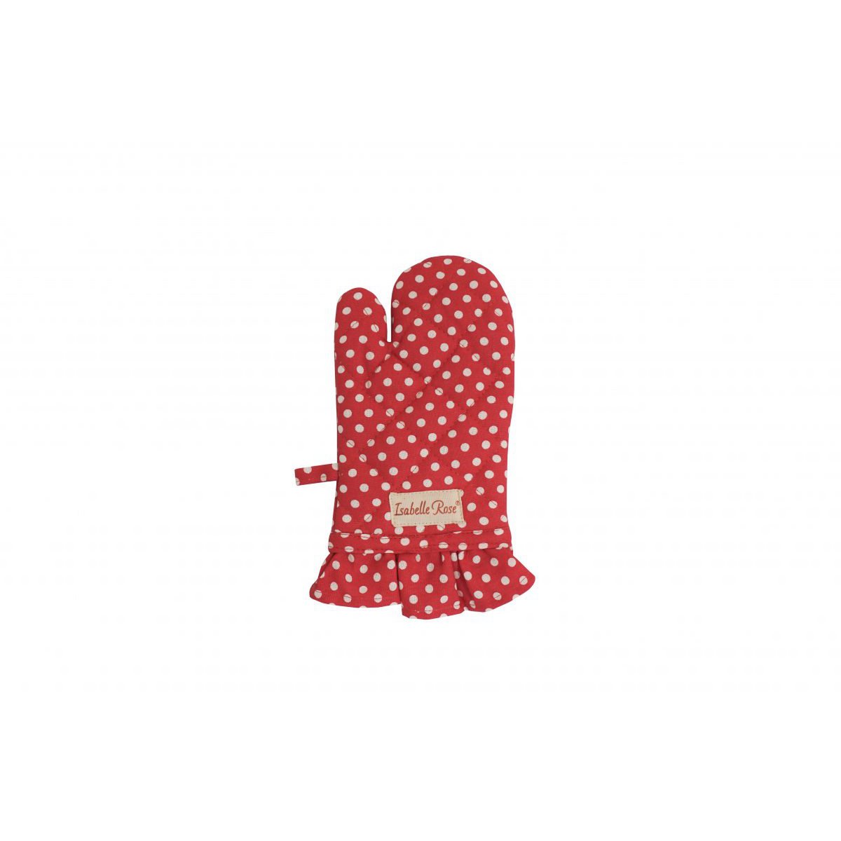 Kinderhandschuh Polka Dot rot 12x25 cm Isabelle Rose