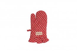 Guanto per bambini Pois rosso 12x25 cm Isabelle Rose