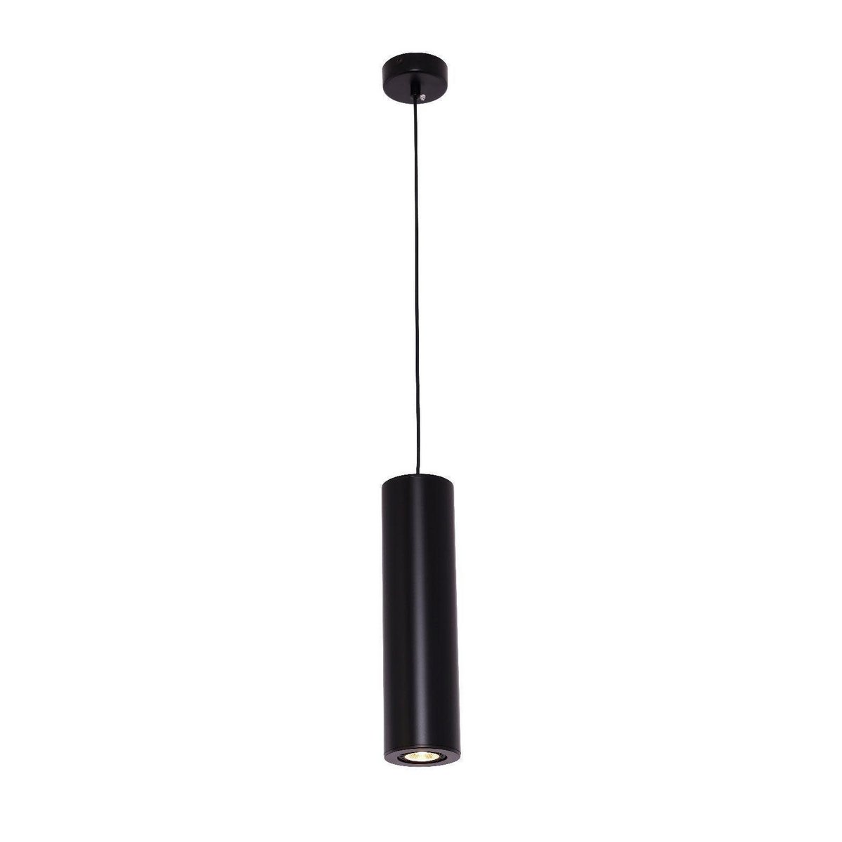 Hængende lampecylinder 1 | Sort