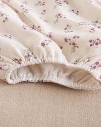 Rompertje met bloemenprint voor babymeisjes met pompondetail P72-11604042