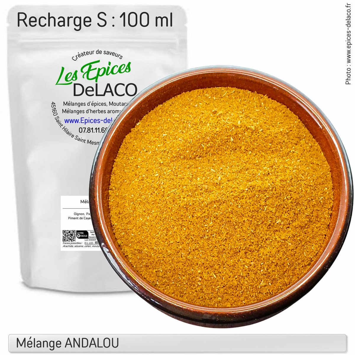 ANDALOU - mixtures of spices, herbs, aromatics
