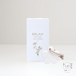 Little gift box Relax and enjoy you deserve it