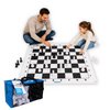 XXL Schach, Spielfeld ca. 1,50 x 1,50 m, Figuren 13,5–26 cm