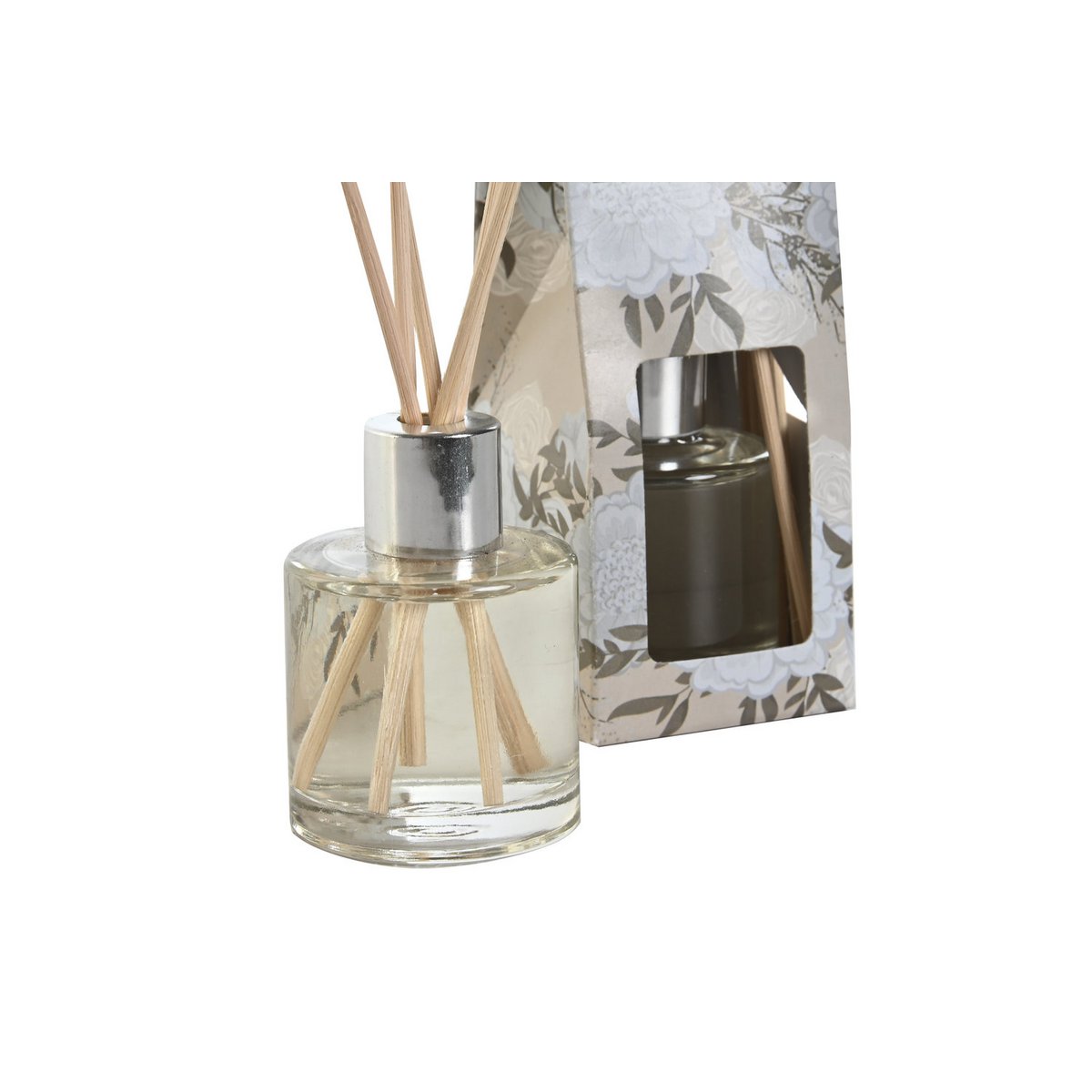AMBIENTADOR MIKADO CRISTAL 6X6X21 50 ML, FLORAL 6 IN205914