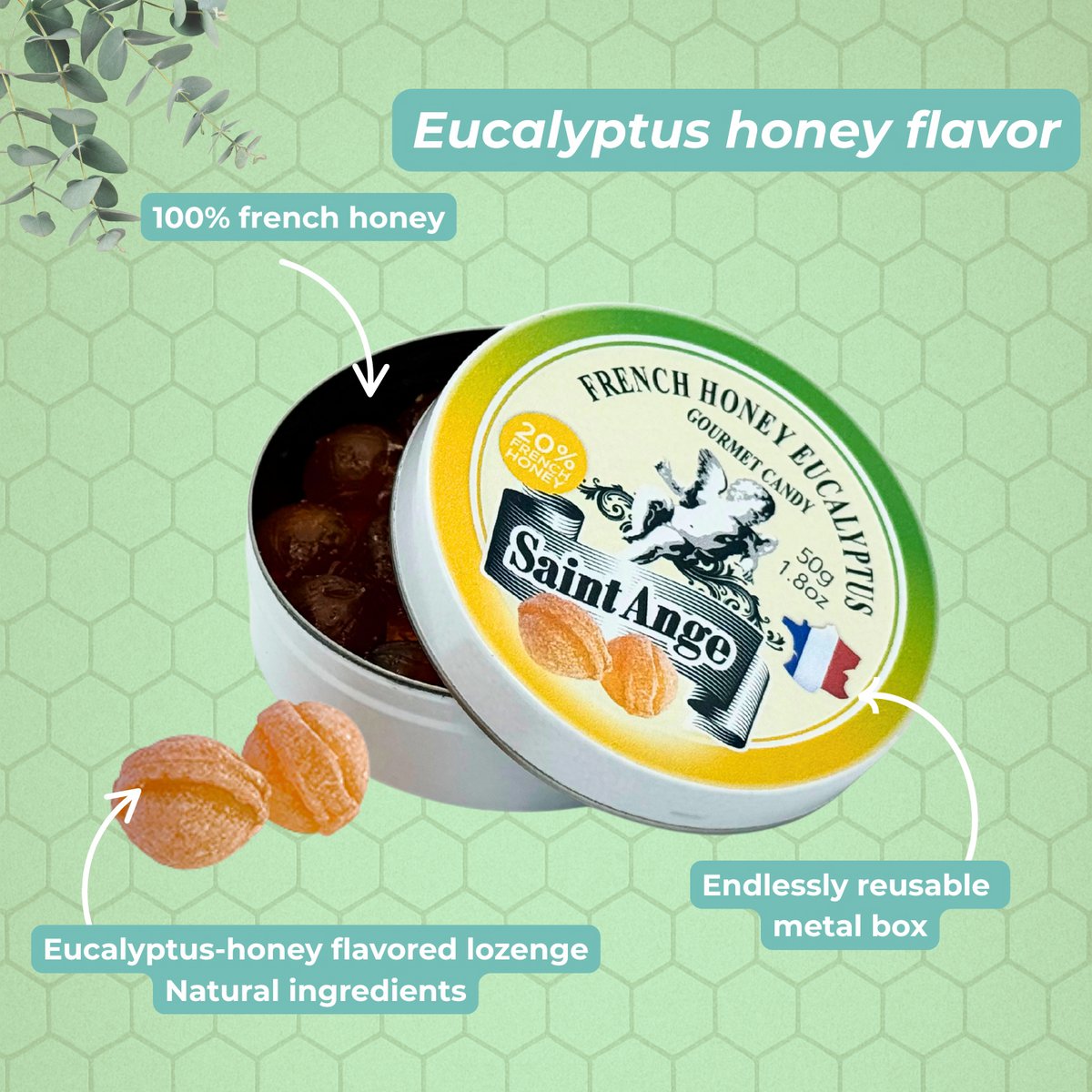 Holy Angel Honey Eucalyptus