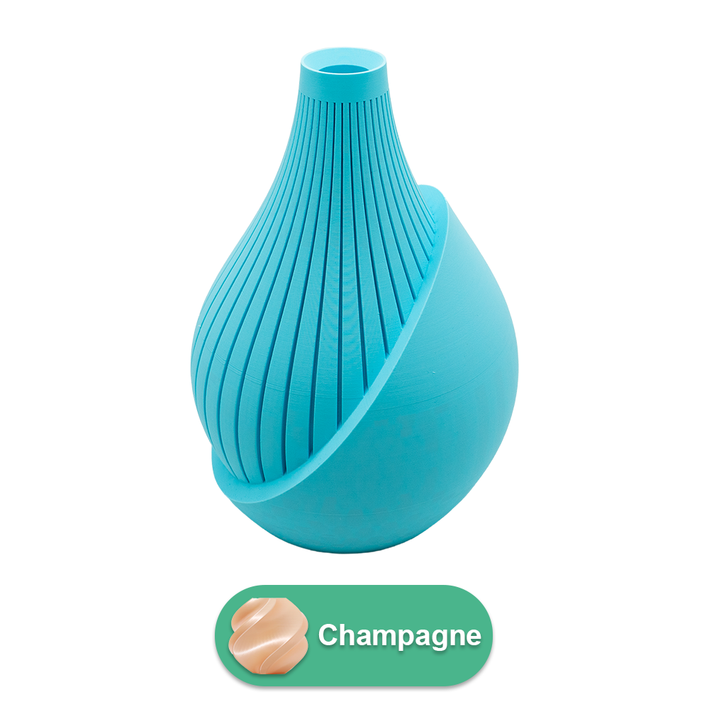 Jarrón Elodie 3D - Jarrón impreso en 3D - PLA sostenible - Apto para flores artificiales