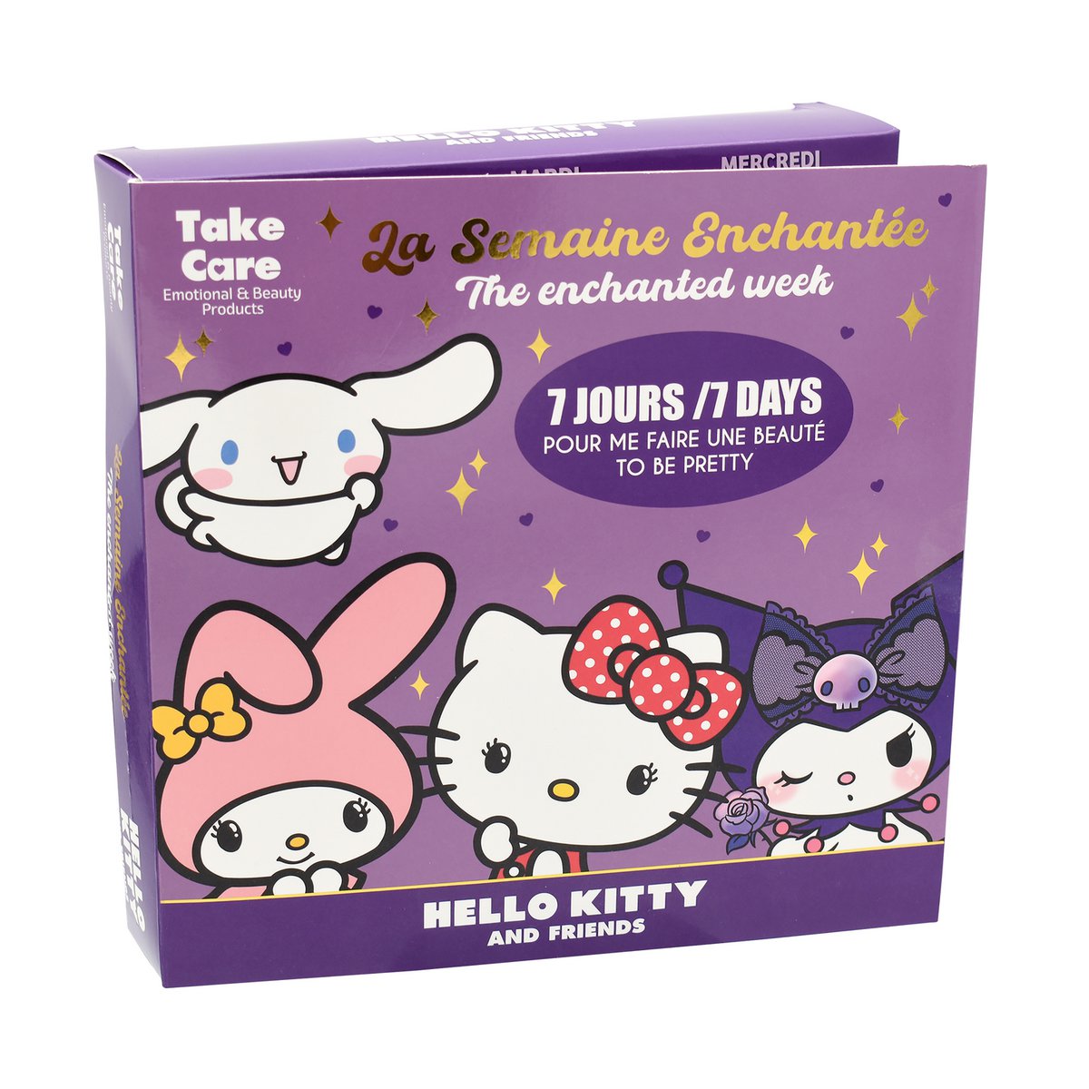 😍hello Kitty & Friends, box, gift, makeup, x7