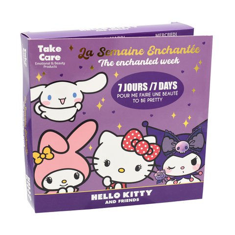 😍hello Kitty & Friends, box, gift, makeup, x7