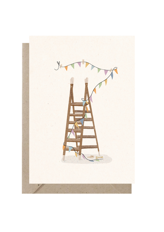 Cartolina | Stelle filanti per feste