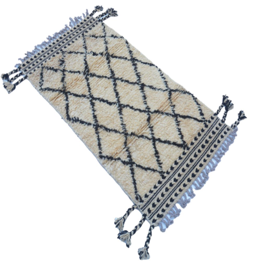 Berber Clay Ash Fluffy HandKnotted Soft Rug