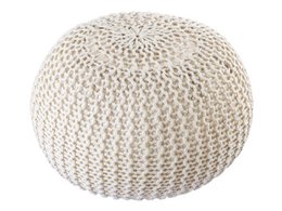 Pouf outdoor ø55cm Sitzpouf Terrasse Pool Garten