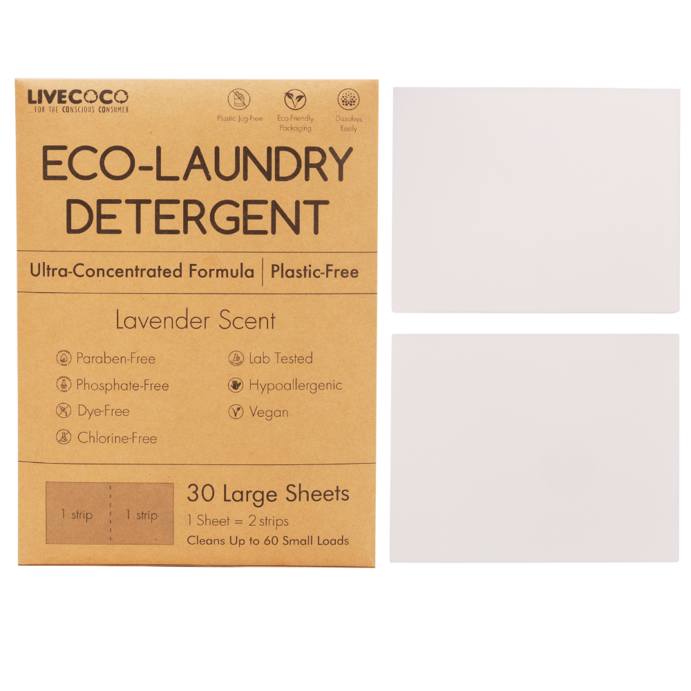 Ekologiczne arkusze detergentów (60 obciążeń Lavender)