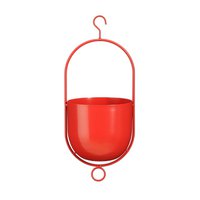 Bob pot hanging red