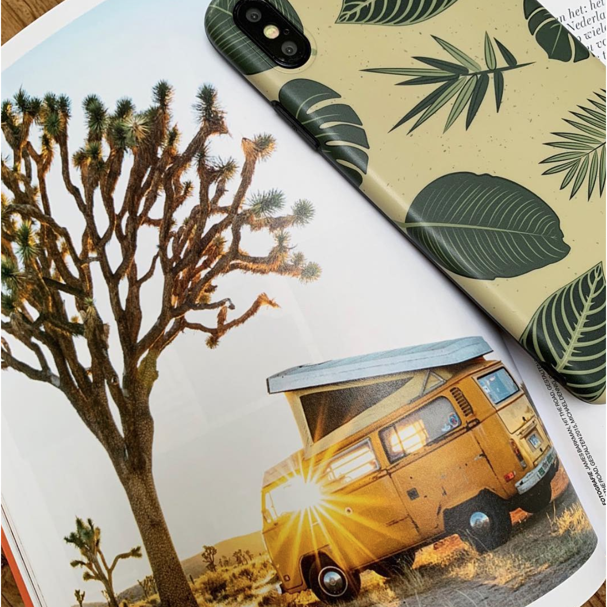 Vær-blad i dig selv Miljøvenligt iPhone cover