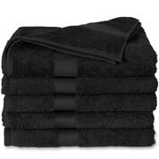 100% Cotton Towel Set Black