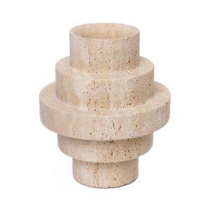 Travertine Agano Vase M