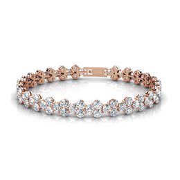 Bracciale Principessa - Or Rosé et Cristal