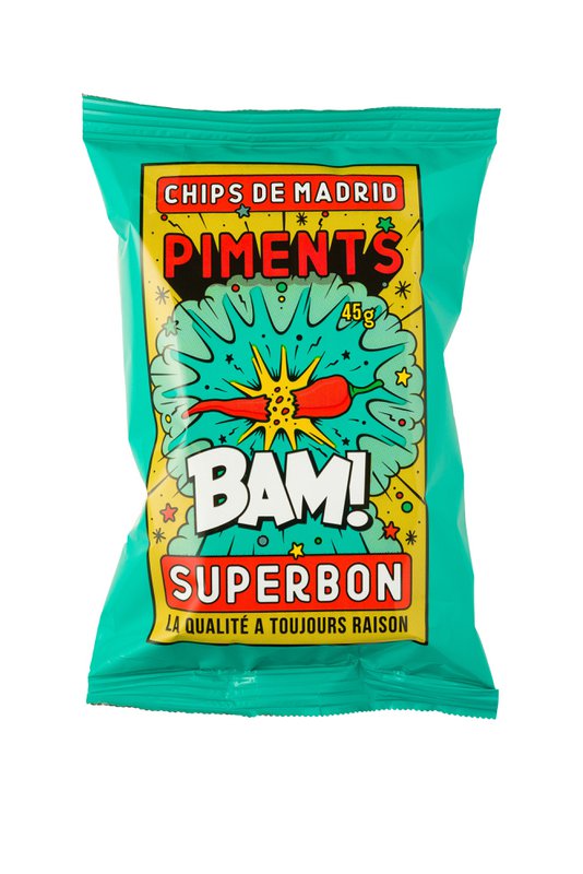 New - Chips Chili 40g - Superbon 