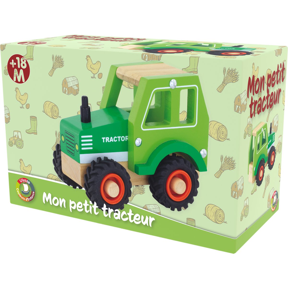 TRACTEUR VERT