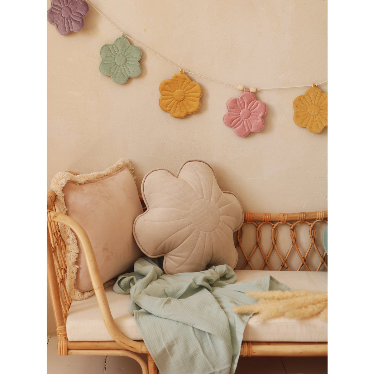 Musselin Baby Wickeldecke "Mint"
