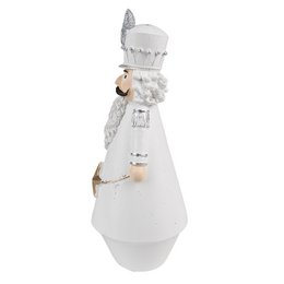 Kerstdecoratie Notenkraker 24 cm Wit Kunststof