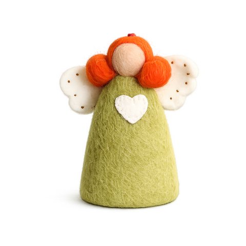 Lime green angel