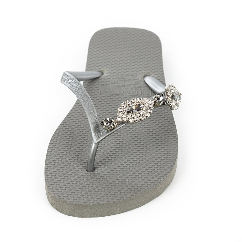 Chanclas Carlina szary