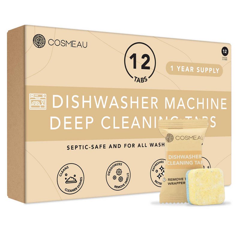 Cosmeau Dishwasher Deep Cleaning Tablets