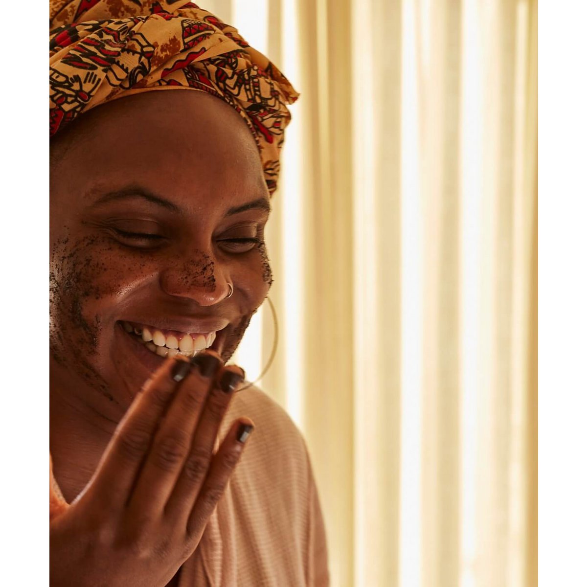 Face Scrub with Coffee + Rosehip Oil - Citrus Blend