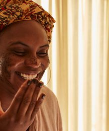 Face Scrub with Coffee + Rosehip Oil - Citrus Blend