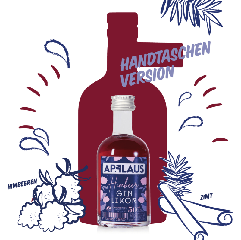 Applaus Miniatures - Raspberry Gin Liqueur