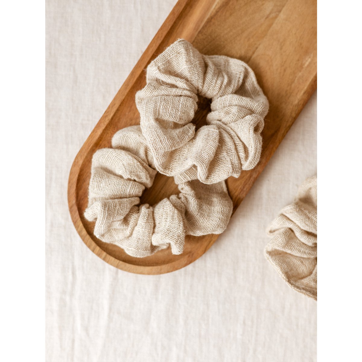Scrunchie / gasa ancha - arena