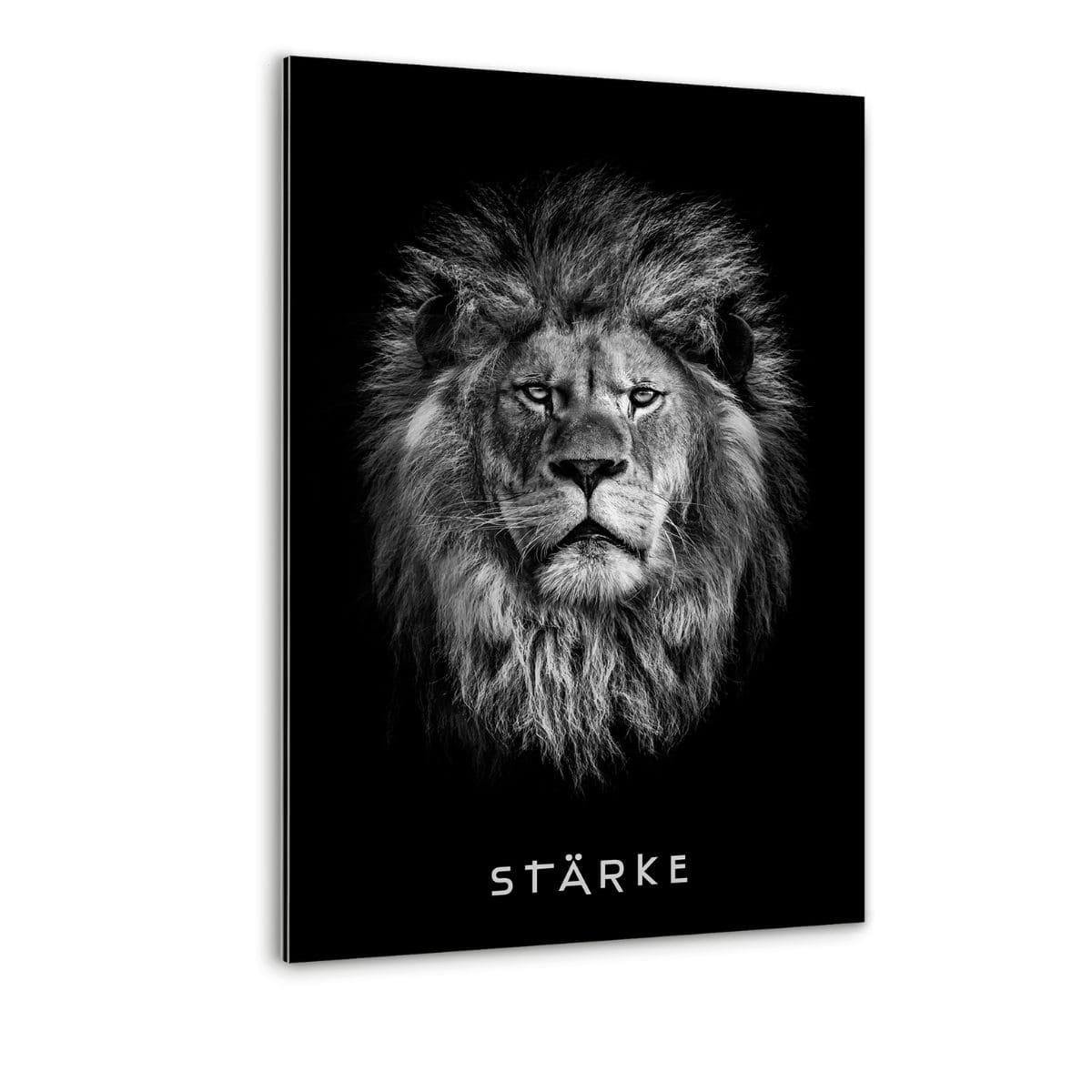 Kracht - canvas met schaduwgewricht "zwart"