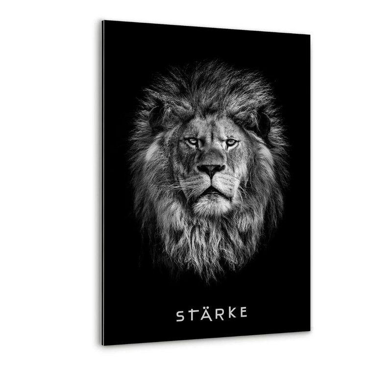 Strength - canvas with shadow joint "black"