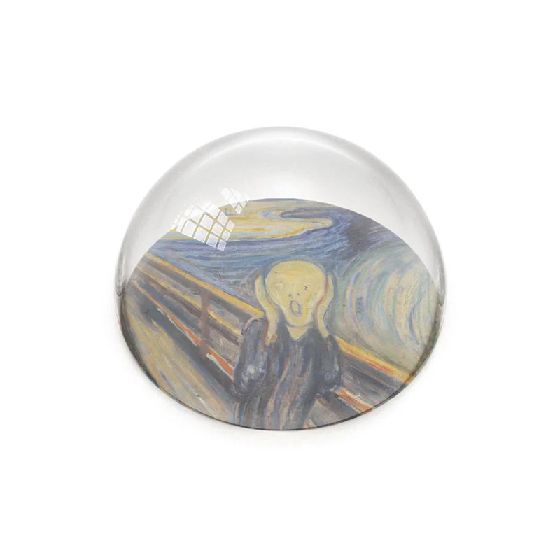 Glass Dome, Munch, The scream