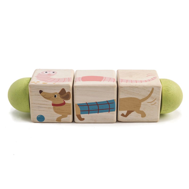 Cubes torsadés - Animaux