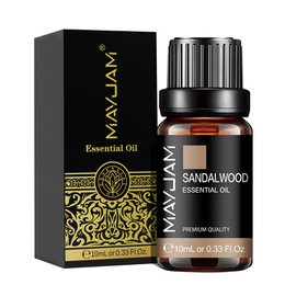 MAYJAM 10ML Lavender Lemongrass Jasmine Vanilla Eucalyptus Rose Lemon Essential Oil For Humidifier Diffuser Candle Making